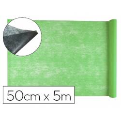 Entretela Liderpapel 25g/m2 rollo de 5m color Verde