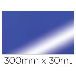 Papel de regalo Colibri simple color metalizado azul 300 mm x 30 m
