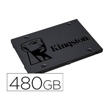 DISCO DURO SSD KINGSTON 2,5" INTERNO SA400S37 480 GB