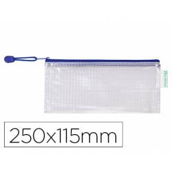Bolsa multiusos 250x115 mm Tarifold plastico impermeable y ultrarresistente correa Azul