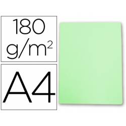 Subcarpeta de cartulina Gio Din A4 verde pastel 180 g/m2