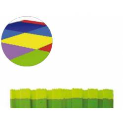 Suelo de puzzle Bicolor Pistacho y verde 1m x 1m x 2 cm Sumo Didactic