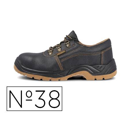 Zapatos de seguridad marca Paredes Color Negro talla 38 (155784)