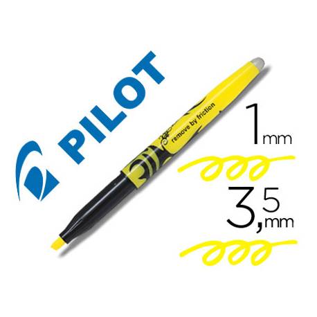 Rotulador Pilot Frixion color amarillo