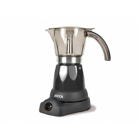 CAFETERA JOCCA ITALIANA ELECTRICA CAPACIDAD 6 TAZAS JARRA (162743)