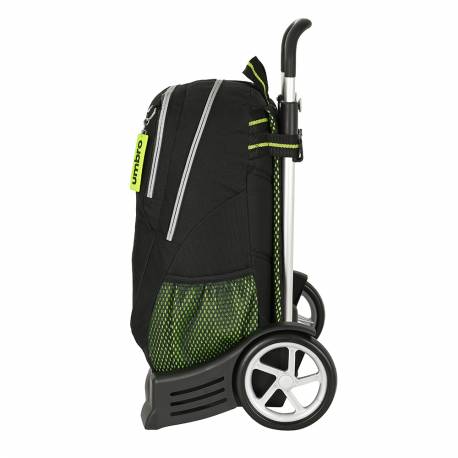 MOCHILA ESCOLAR SAFTA CON CARRO 320X160X440 MM UMBRO (229659)