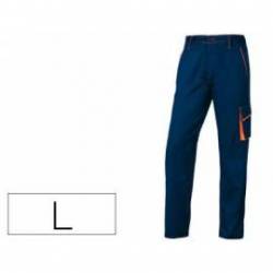 Pantalón de trabajo DeltaPlus azul talla L (75786)