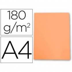 Subcarpeta de cartulina Gio Din A4 naranja pastel 180 g/m2