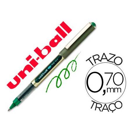 Boligrafo Uni-Ball UB-157 0,7 mm Verde