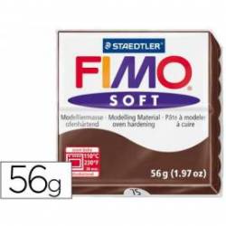 Pasta para modelar Staedtler Fimo soft Color chocolate 56 gr