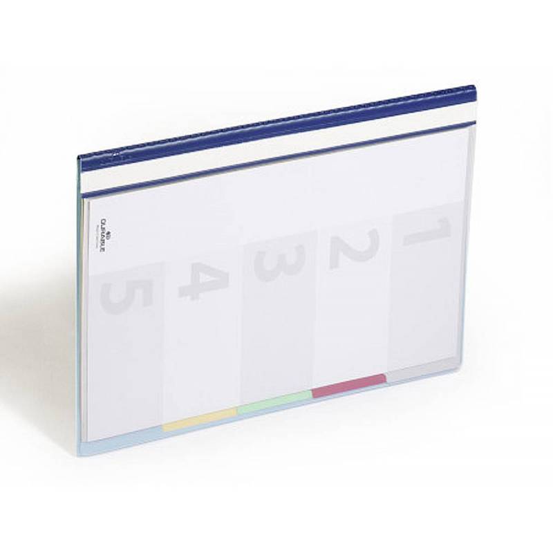 Carpeta dossier fastener Duraclip DIN A4 PVC Colores Surtidos (155881)