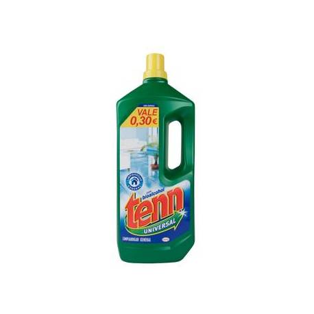 Limpiahogar marca Tenn con bioalcohol botella de 1400 ml