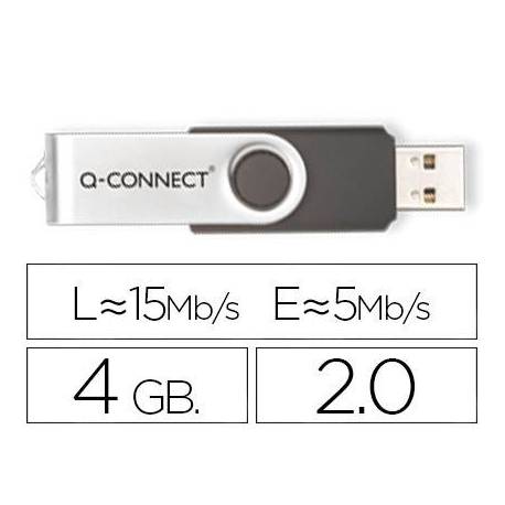 Memoria Q-connect flash usb 4GB