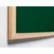 Pizarra Q-Connect verde marco de madera 120x90 cm