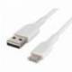 CABLE BELKIN CAB001BT1MWH USB-C A USB-A BOOS CHARGE LONGITUD 1 M COLOR BLANCO