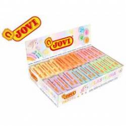Plastilina Jovi colores pastel surtidos caja 30 unidades 50 gr