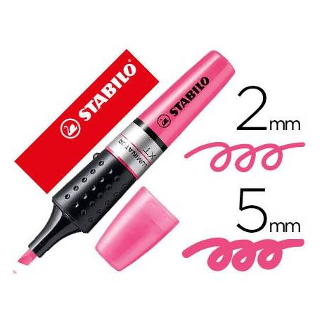 Rotulador Stabilo Boss Luminator rosa fluorescente 2/5 mm