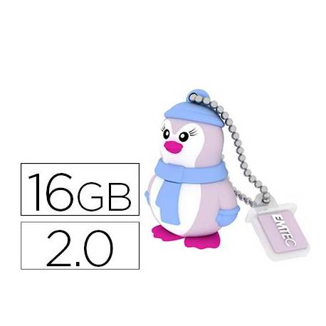 Memoria USB 16GB Pinguino EMTEC