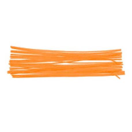 Varillas de chenille 50 cm naranja surtidos itKrea