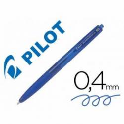 Boligrafo Pilot Super Grip G Azul 0,4 mm retráctil