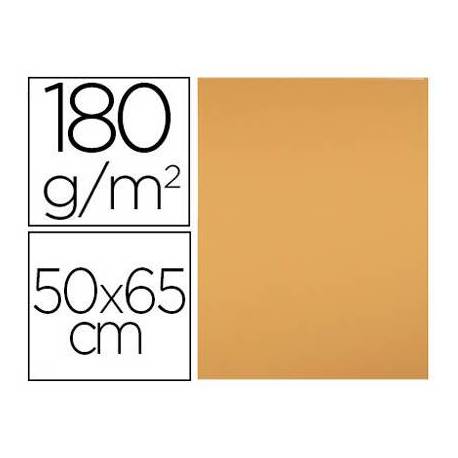 Cartulina Liderpapel color Avellana 50x65 cm 180 gr