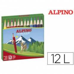 Lapices Colores de Alpino 652 Cortos