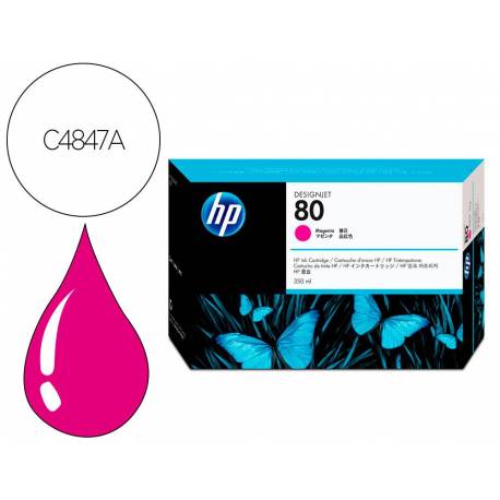 CARUCHO HP DESIGNJET 80 COLOR MAGENTA C4847A