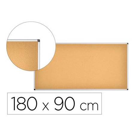 Pizarra Combinada Borrado En Seco/corcho – Medidas 24 X 36 Pulgadas, Marco Aluminio Negro, Bandeja Para Rotuladores | Para Oficina, Estudio O Hogar