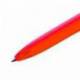 Bolígrafo retráctil milán P1 de color rojo 1 mm