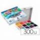 Lapices cera Jovi color triwax 300 unidades de 12 colores surtidos