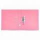 Archivador de palanca Liderpapel folio color rosa lomo 52 mm