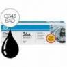 Toner HP 36A CB436AD color Negro