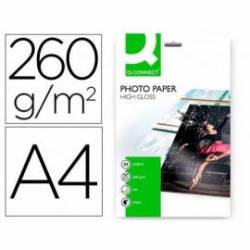 Q-Connect Foto Glossy 260 g/m2 Din A4