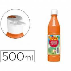 Tempera liquida Jovi color naranja 500 cc