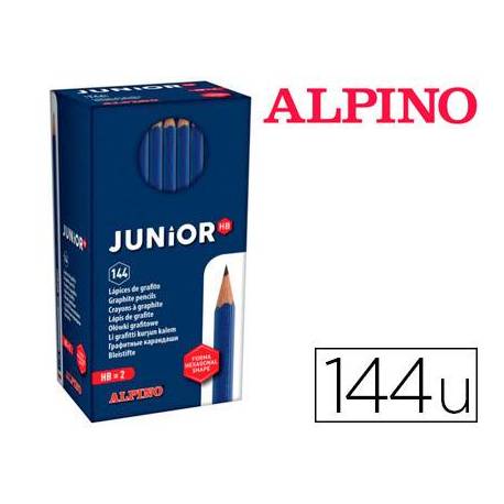 Lapices de grafito Alpino Masats Junior HB Caja de 144 uds