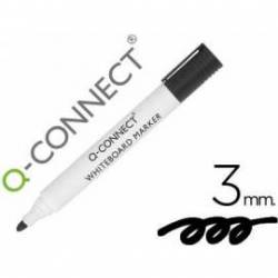 Rotulador Q-Connect pizarra blanca 3 mm color negro