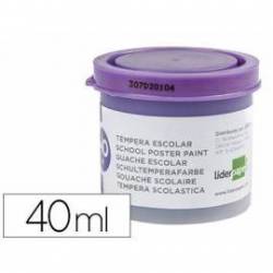 Tempera Escolar Liderpapel Color Violeta 40 ml