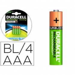 Pila Duracell recargable Staycharged AAA