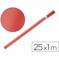 Bobina papel tipo kraft Liderpapel 65 g/m² 25 x 1 m rojo