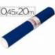 Aironfix Rollo Adhesivo 45cm x 20mt Unicolor Azul Mate Oscuro 100 MC