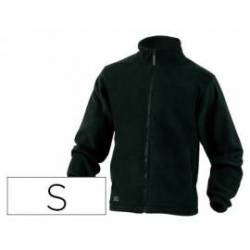 Chaqueta Polar Delta Negro - Abrigo Térmico Con Bolsillos Y Axilas Ventiladas, Ideal Para Exteriores