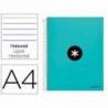 CUADERNO ESPIRAL LIDERPAPEL DIN A4 MICRO ANTARTIK RAYADO HORIZONTAL 120 H 5 BANDA 4 TALADROS COLOR MENTA