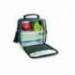 BOLSA PORTA ALIMENTOS IBILI LUNCH AWAY GREEN TERMICA CON ASA INCLUYE 2 RECIPIENTES CON TAPA HERMETICA Y BANDEJA