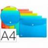 Carpeta sobre con broche marca Elba DIN A4 5 unidades Colores Surtidos