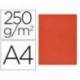 Subcarpeta Gio DIN A4 250 gr Cartulina color rojo