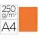 Subcarpeta Gio DIN A4 250 gr Cartulina color naranja