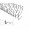 ESPIRAL METALICO Q-CONNECT BLANCO 64 5:1 14 MM 1MM CAJA DE 100 UNIDADES