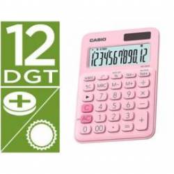 Calculadora Sobremesa Casio MS-20UC-BU 12 Digitos color Rosa