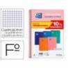 Bloc marca Oxford Folio Tendencia Cuadricula 4 mm 80 hojas COLORES SURTIDOS