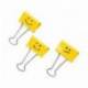 Pinza Metalica Emojis marca Rapesco Amarillo Reversible 19 mm